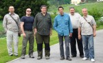 Djole, domacin Jure, Dusan, Roka, Zlajo i Vlado na ribogojilistu Bled.jpg